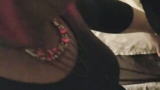 Tranny Monae sucking my bbc