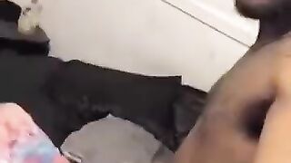 Redbone tranny with a soft creamy arse