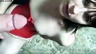 Revealing-minded tranny whore provided my sexually excited mate with a orall-service