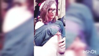 Hattabi4ik Plays With A Schlong On The Camera Arranges A Massive Golden Washroom And Jizz Flow