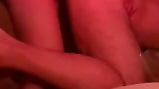 Trans jamming a mate's virgin backdoor