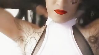 Petite Latina Smoke & Blow Clouds pursues-lives on 62