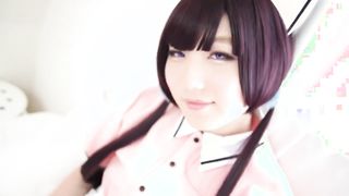 Sexy Japanese Cosplay babe Maika Sakuranomiya fucked by guy