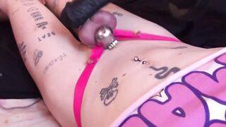 sensitive girl tummy spilling