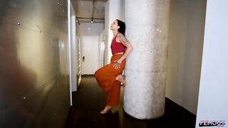 FEMOUT XXX maintains-lasts Oksana Fucked By A Weird BBC Bro In Mattress