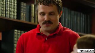 Fuck my butthole silently were in library