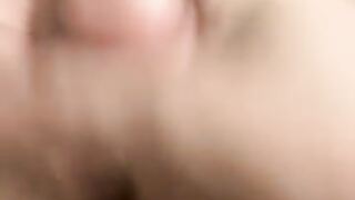 Big dick shemale jerks off