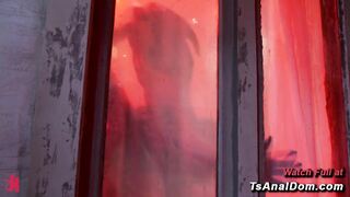 Dominant TS Danni Daniels Threesome