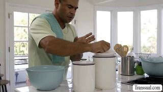 Making cake turns out into a hardcore anal sex