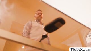 Giving my TS sugarbaby a car for anal sex