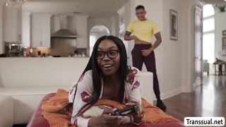 Get tired of your cock and put on a strap instead