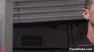Carmen Cruz Airport Security Fantasy Cumshot Assfucking and Handcuffs in TsSeduction