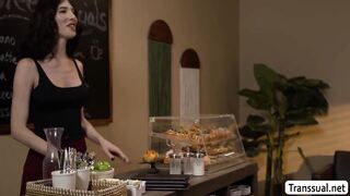 Early morning gets analed by first customer